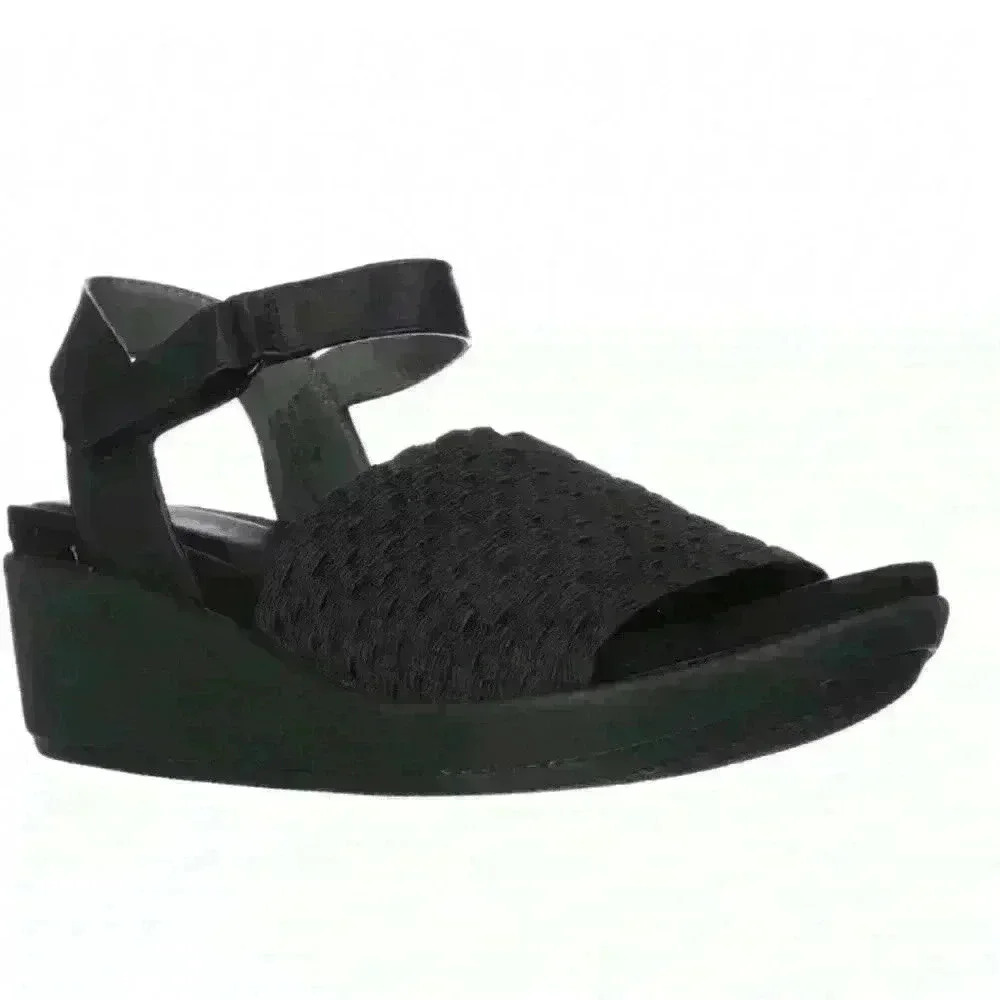 Baretraps Womens Size 9.5M Erker Platform Woven Sandals